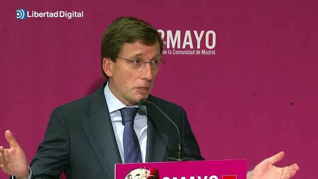 Almeida destaca que los madrileños estarán al frente del proyecto de Sánchez