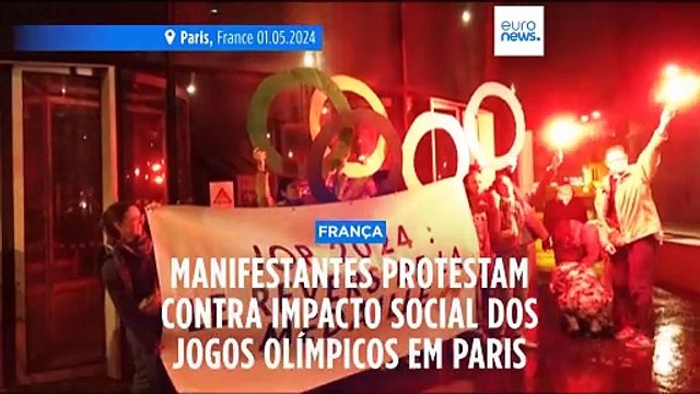 Os jogos da exclusão : protestos em Paris por causa dos Jogos Olímpicos