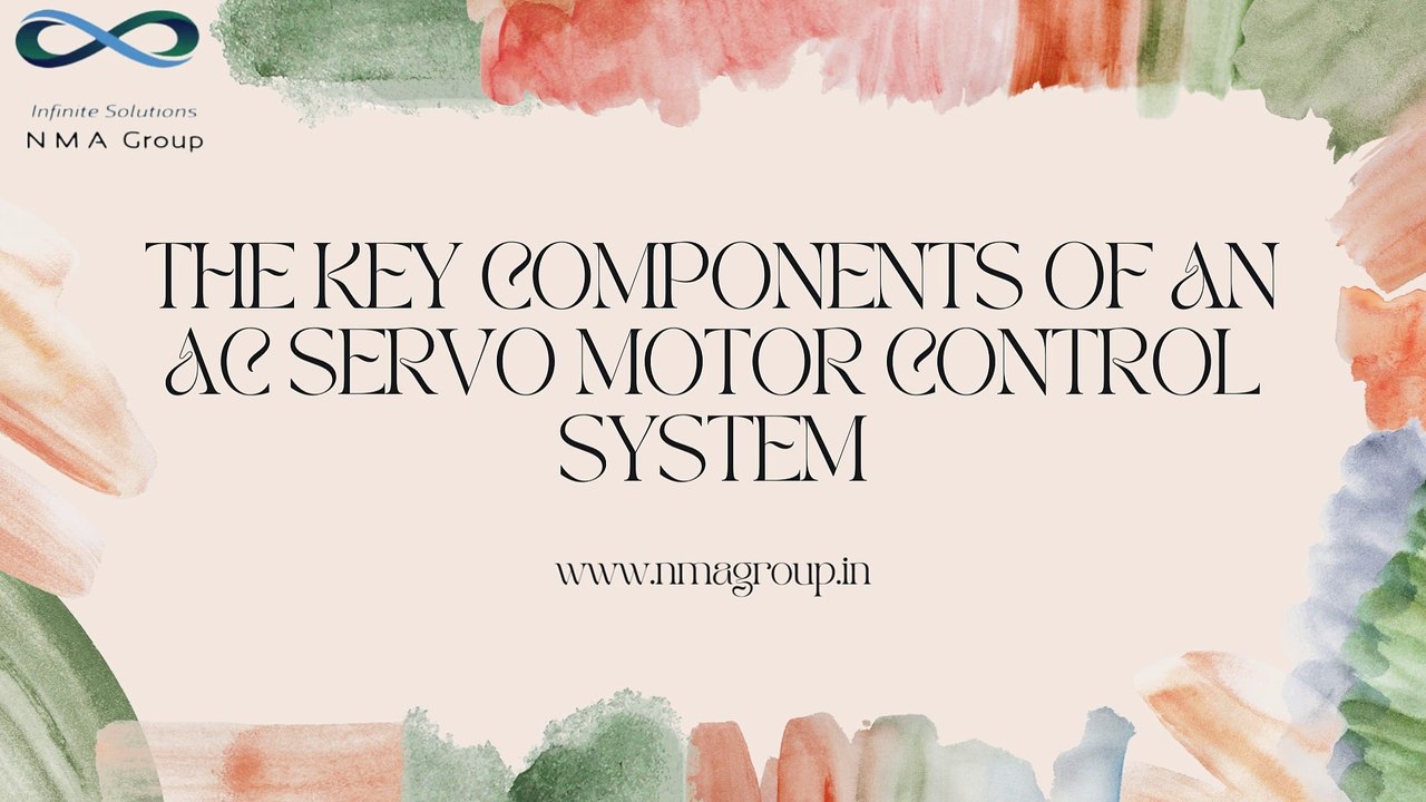 the key components of an AC servo motor control system