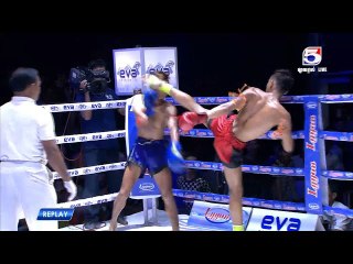 ប្រដាល់ "គុនខ្មែរប៉ុស្តិ៍លេខ៥" គូរពិសេសទី៥ ធន់ តារា Vs ឈុត ប្រាក់កាក់