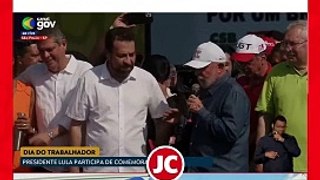 Lula pede voto para Boulos em ato dos trabalhadores; Ricardo Nunes  promete denunciar fala