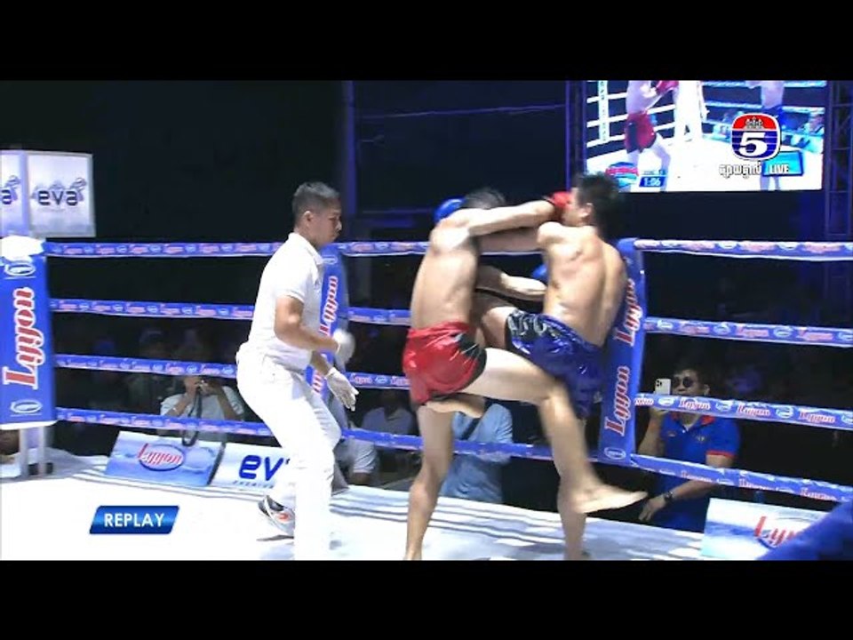 ការប្រកួតប្រដាល់ "គុនខ្មែរប៉ុស្តិ៍លេខ៥" គូរអន្តរជាតិទី២ វីវ៉ា សាវ៉េត Vs ស៊ីង យ៉ៃ(ឡាវ)