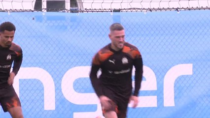 Marseille train ahead of UEL semi-final with Atalanta
