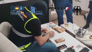 Vídeo de la actuación de la Policía Nacional contra una red internacional de tráfico de drogas asentada en Marbella.