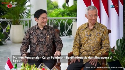 Pertemuan Bilateral Presiden Jokowi dengan PM Singapura Lee Hsien Loong, Istana Bogor