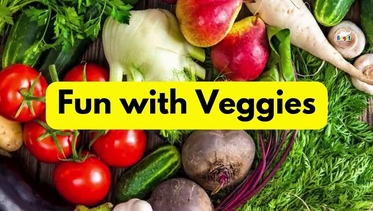Vegetables names in English | Kids vocabulary | English Educational Video | Bright Spark Station
