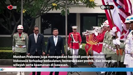 Télécharger la video: Menhan RI Prabowo Subianto, menerima kunjungan kehormatan Menteri Pertahanan Malaysia