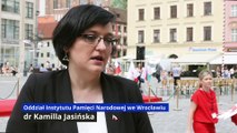 Pierwsza biało czerwona flaga we Wrocławiu