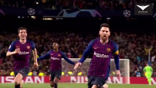 Messi Perfect Free Kick Against Liverpool