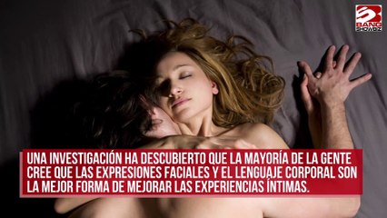 Las expresiones faciales son importantes durante el sexo