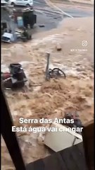 Vídeo mostra desastre causada pela chuva no RS