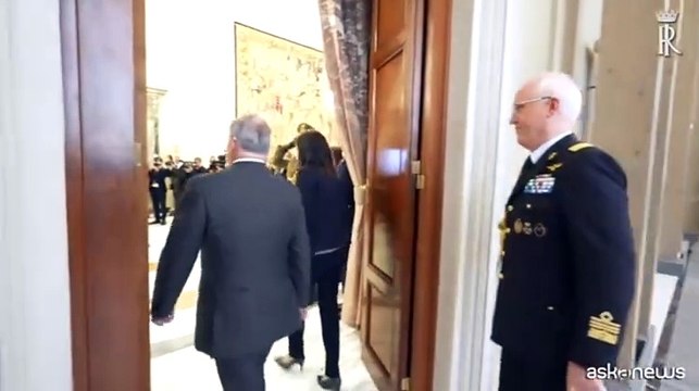 Mattarella riceve al Quirinale il re Abdullah II di Giordania