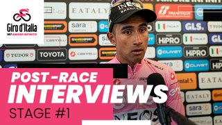 Giro d'Italia 2024 | Stage 1: post-race interview
