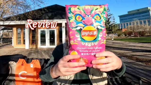 Lays Chicken and Tomato China Flavor Chips Canada Review