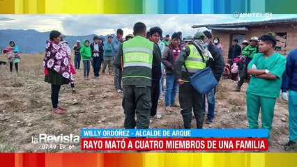 Familia se refugió de la lluvia en una casa pero fueron alcanzados por un rayo que causó su muerte