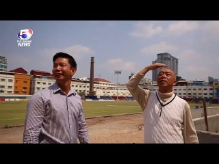 ប្រធានTiffy Army FC ចុះពិនិត្យហេដ្ឋារចនាសម្ព័នានានៅកីឡដ្ឋាន Tiffy Army Stadium