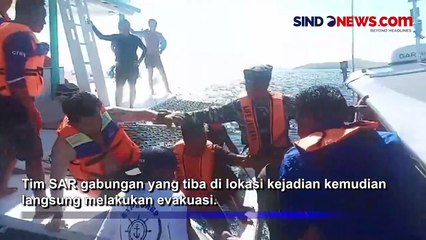 Kapal Wisata Terbakar saat Berlayar Menuju Pulau Komodo, Evakuasi Berjalan Dramatis