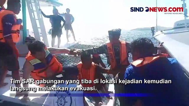 Kapal Wisata Terbakar saat Berlayar Menuju Pulau Komodo, Evakuasi Berjalan Dramatis