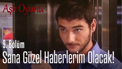 Güzel haberler Berna'ya ulaşıyor - Aşk Oyunu 9. Bölüm