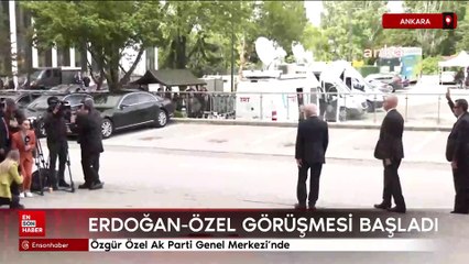 Özgür Özel Ak Parti Genel Merkezi’nde