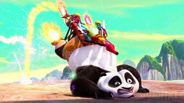 Po et la chaise de feu d'artifice | Kung Fu Panda | Extrait VF 4K
