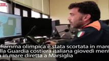 Parigi 2024, Guardia costiera italiana scorta la fiamma olimpica