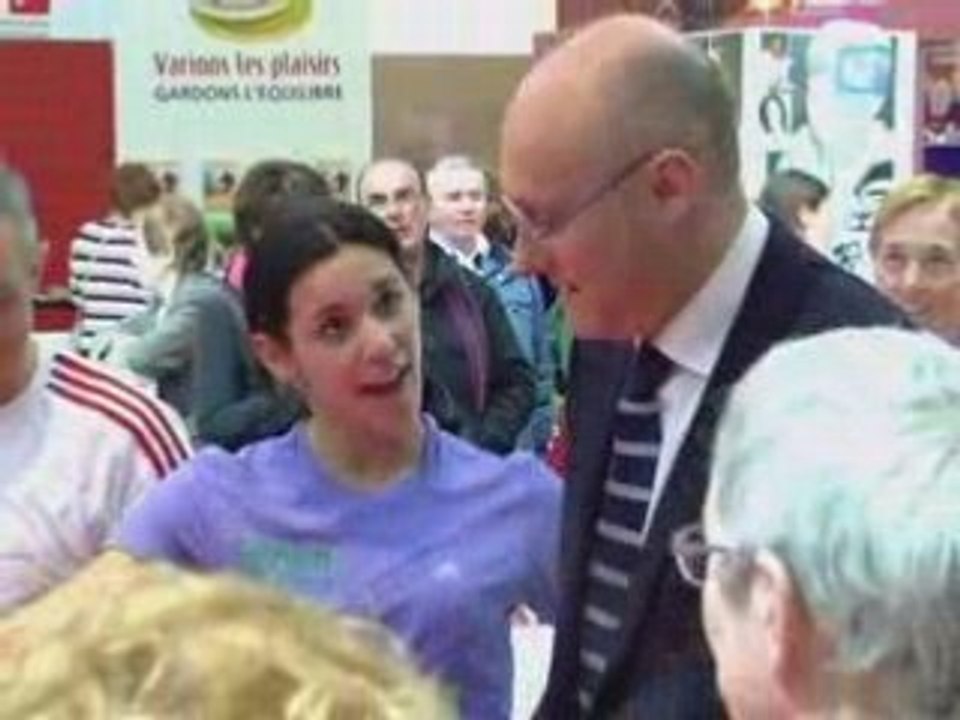 Bernard Laporte au salon des seniors 2008 - 01