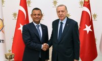 Cumhurbaşkanı Erdoğan, Özgür Özel ile bir araya geldi