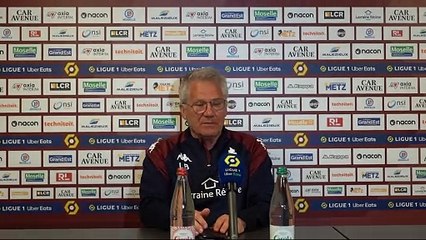 Metz - Rennes, la conférence d'avant-match