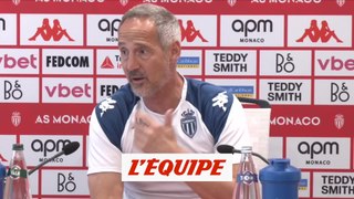 Hütter : «Les joueurs ne sont pas touchés» par la défaite à Lyon - Foot - L1 - Monaco