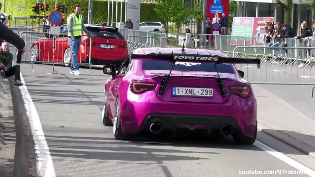 LOW Tuner Cars leaving a Carshow _ Lay Low 2024