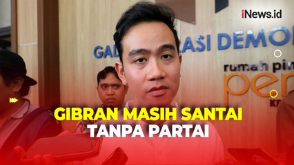 Gibran Tanggapi Santai terkait Belum Miliki Parpol untuk Masa Depannya