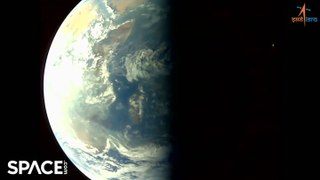 Watch Amazing Views Of Earth And Moon From India’s Aditya-L1 Spacecraft