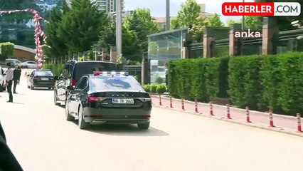 Erdoğan ve Özel, AKP Genel Merkezi'nde görüşmeye başladı