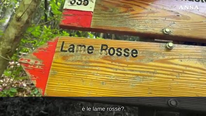 Lame Rosse, un piccolo Grand Canyon nel cuore dell'Italia