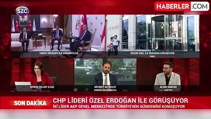 Görüşmede dikkat çeken detay! Cumhurbaşkanı Erdoğan, boş koltukla mesaj mı verdi?