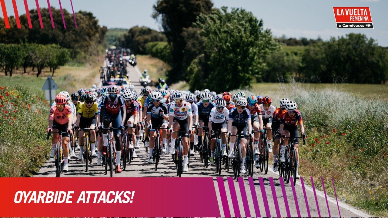 Near Live - Stage 5 - Lourdes Oyarbide attacks!