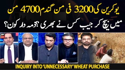 Who filled pockets with profit by selling wheat for higher prices?