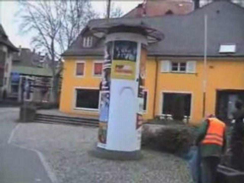 Voyage et arrivée à Freiburg