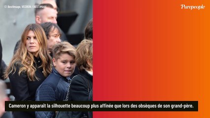 Cameron Hallyday silhouette affinée et plus sûr de lui : le fils de David explose à 19 ans face à son père