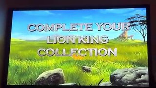 Sneak Peeks from The Lion King 2011 Blu-Ray [Diamond Edition]