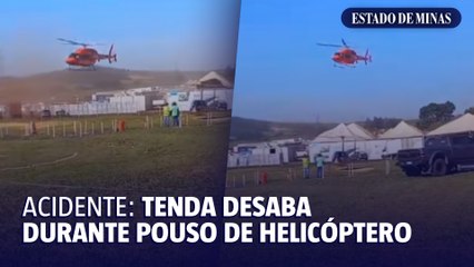 Tenda desaba e deixa feridos na Agrishow, Ribeirão Preto