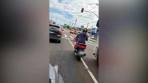 Mulher fica desacordada após briga de trânsito em Curitiba