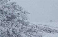 Nieve y sensación térmica de -15 grados en las cumbres de Duruelo