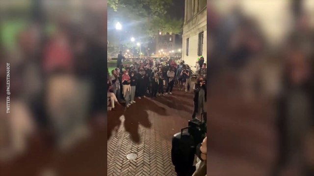 Estudiantes de la Universidad de Columbia ocupan el Hamilton Hall y se solidarizan con Gaza