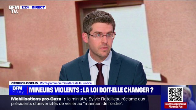 Mesures d'intérêt éducatif: L'objectif c'est de répondre à des premiers faits de faible gravité détaille le porte-parole du ministère de la Justice