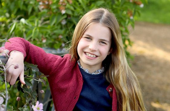 Photograph released to mark Princess Charlotte's 9th birthday