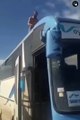 الحمامات : سائق حافة سياحية يدخل في حالة هستيرية بسبب عون مرور..