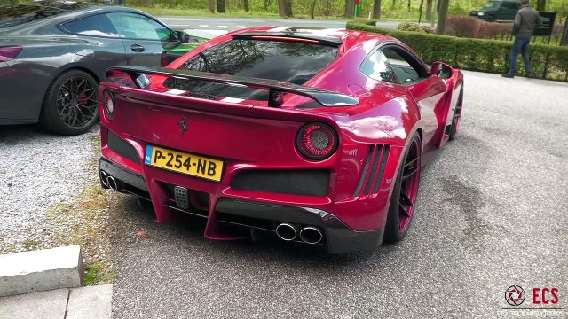 Novitec Ferrari F12 N-Largo S - LOUD Accelerations and Revs !