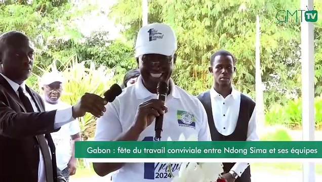[#Reportage ]Gabon : fête du travail conviviale entre Ndong Sima et ses équipes